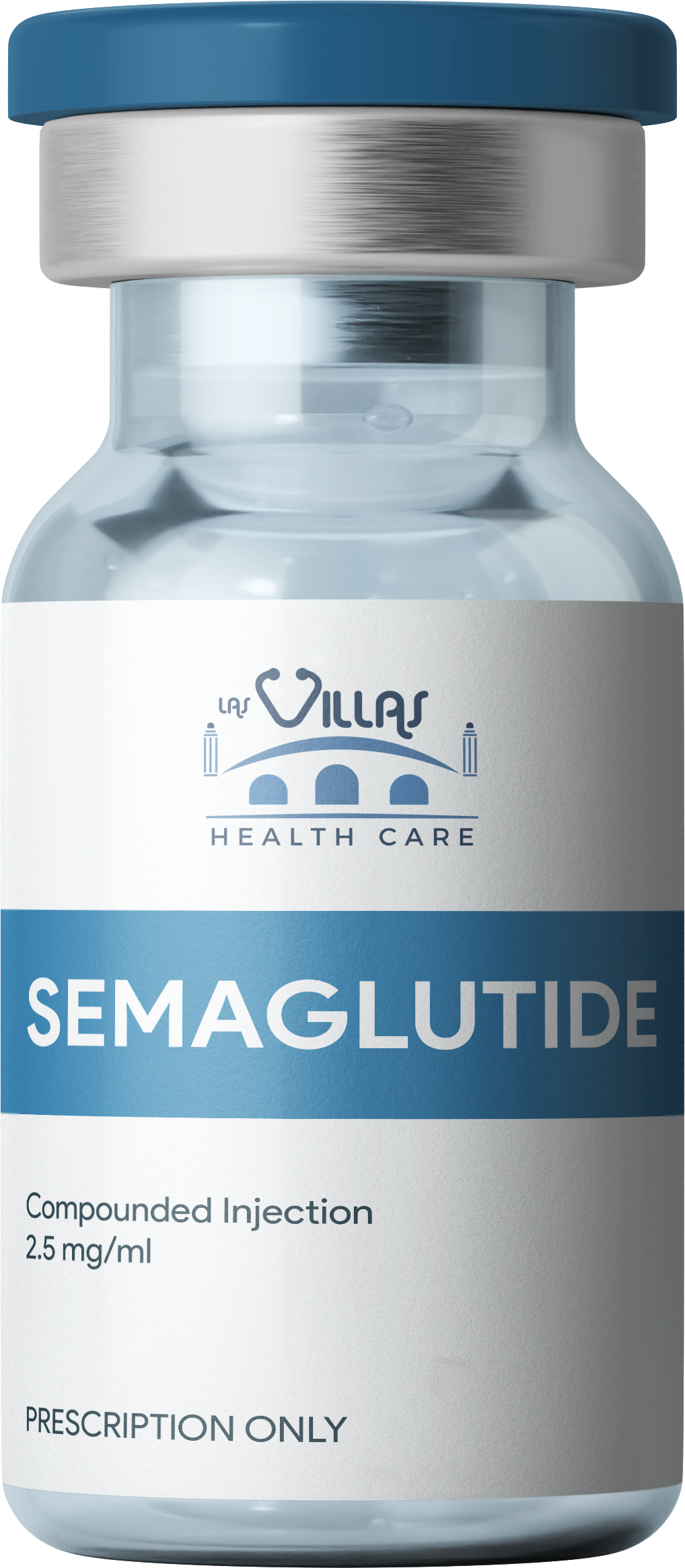 Semaglutide Las Villas Health Care Bottle